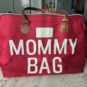Red Mommy Bag by